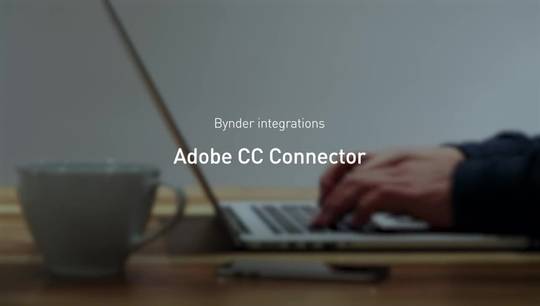 Bynder integrates with Adobe Creative Cloud