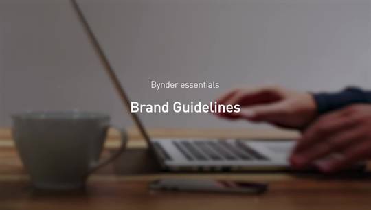 Bynder Brand Guidelines (FR)