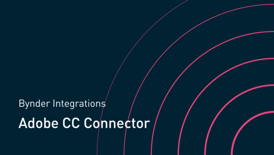 Adobe CC Connector for Bynder